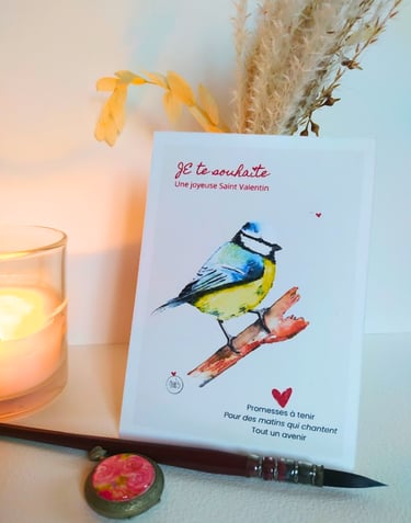 carte saint valentin amour