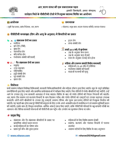 R_SHARAN Health Camp Page 2