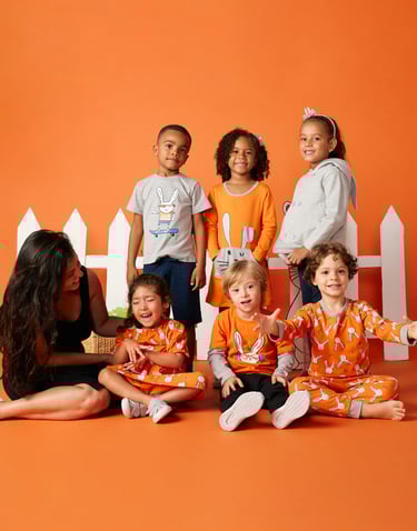 moda infantil páscoa