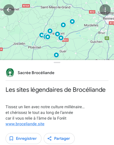 foret de broceliande carte balades audioguide contes légendes