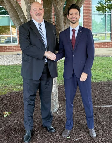 Kyle Gutshall and Former Delegate, Todd Gilbert