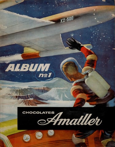 1950s Chocolates Amattler Album No. 1 Album cover