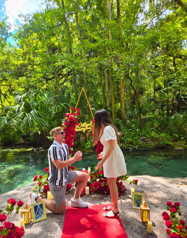 Florida Spring engagement photos