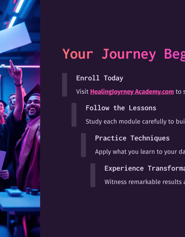 Emotional Healing, Healing Journey Academy, Emotional Freedom Course, Academy Certificate