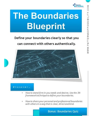 The Boundaries Blueprint — free PDF guide to setting healthy boundaries for AuDHD adults