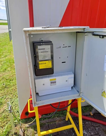 venkovní montáž elektroinstalace