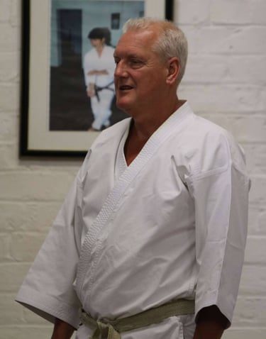 Sensei Dave Kershaw 8th Dan