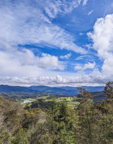 Mannavanur Valley view