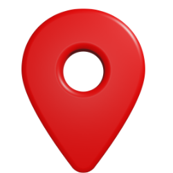 Red contact icons: Location