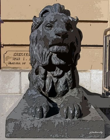 City Hall Lion 4937