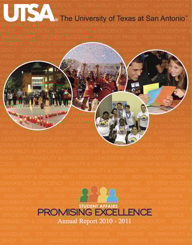 University of Texas at San Antonio Annual Report cover