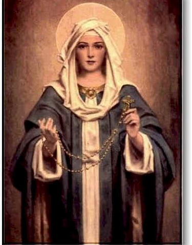 Rosary Garden Plaque