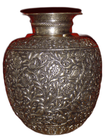 Handcrafted Metal Vases