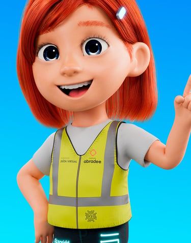 mascote 3D personagem 3D