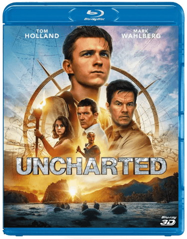 Uncharted 3D 2022 Movie Cover