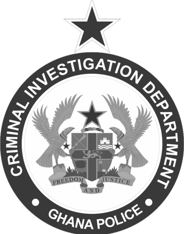 a logo for the criminal investigation department of ghanaenforcement and enforcement department