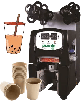 Cup sealing machine