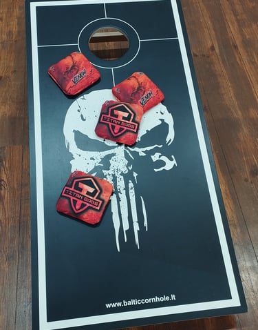 Titan BATitan Bags cornhole maišeliai – aukščiausios kokybės audinys