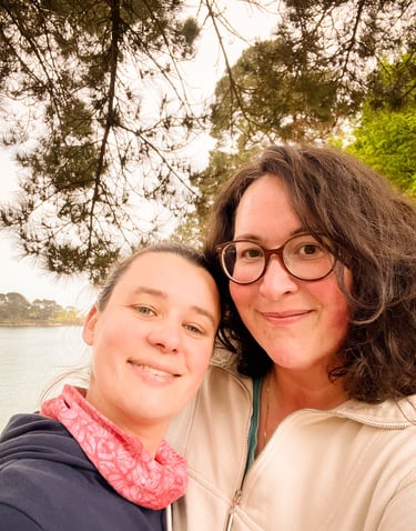 Image de Céline et Florine  Magie de la Vie