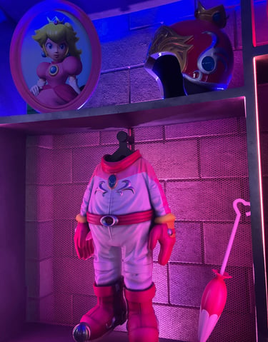 Super Nintendo World - Peach Putting on Some Pounds?