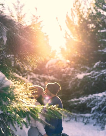 sesion de fotos para parejas en Bariloche