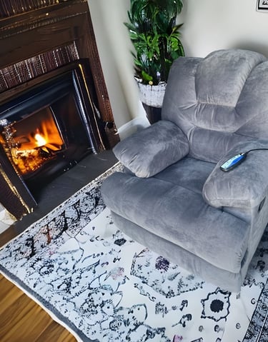 Sillón reclinable con masajes