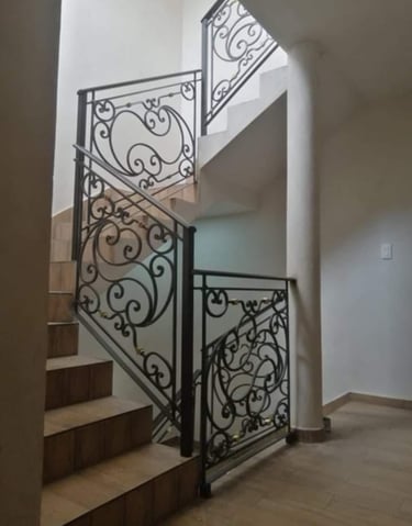 Barandal de herrería