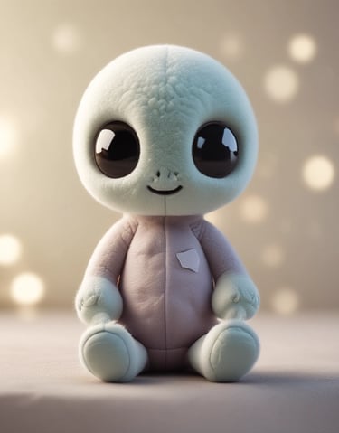 Close-up of a trendy space-themed keychain with a tiny planet charm