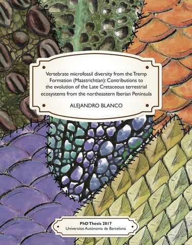 Cover of the thesis written by Alejandro Blanco. B Moncunill Solé CC BY-NC-ND 4.0