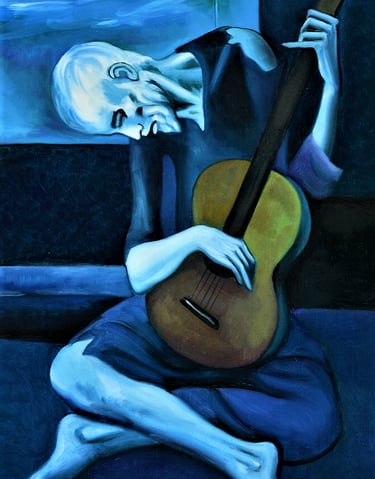 the old guitarist