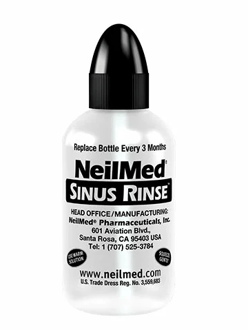 un dispensador llamado sinus rinse