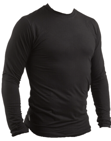 a man wearing a black shirt and a black shirt