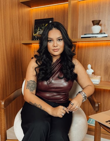 Isabella Rabelo, fundadora da agência Lancover