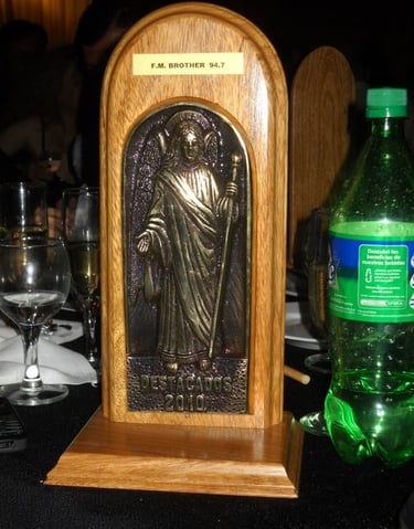 premio de Fm Brother 88.1 de Rafaela