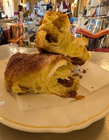 The famous morning Croissant of Torino: Biciulan