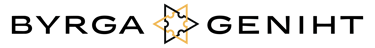 The Byrga Geniht logo, including a central six-pointed star made of the letters alpha and omega