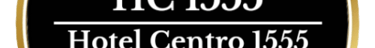The logo of Hotel Centro 1555.