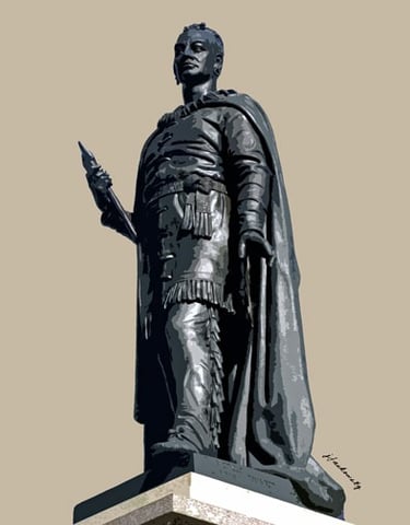 Joseph Brant Statue 2846