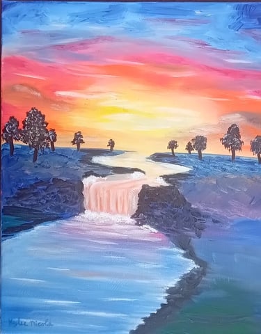 Brilliance (painting) Kylee Nicole