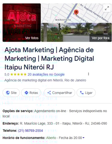 Serviço completo e personalizado para gerenciar e otimizar o Google Perfil de Empresa 