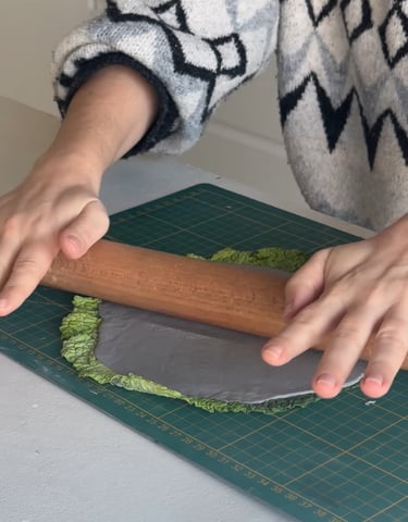 Tuto diy coupelle impression chou, Maison Agave
