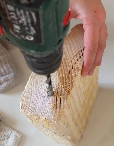 création d'une table basse en bois