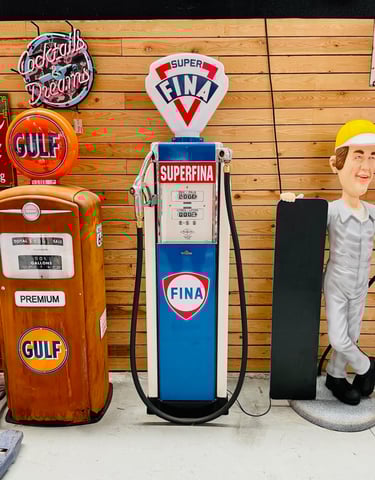 Fina Satam Petrol Pump,Fina Satam Petrol Pump of 1950,