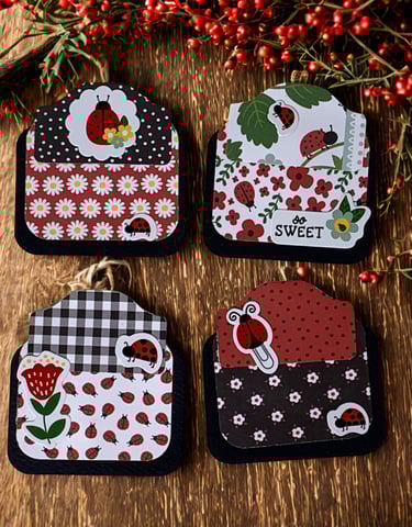 Lady bug hidden paper clips