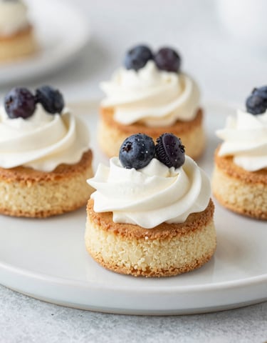 Hands mixing colorful cake batter in a glass bowl
