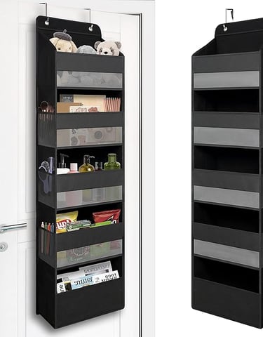 Space Saving Over The Door Organizer For Small Space Living