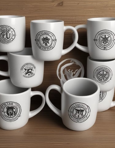 A creative image displaying various special design items.