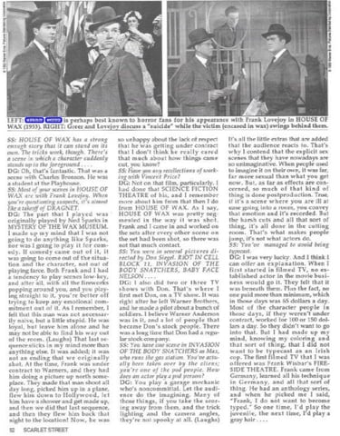 1995 Dabbs Greer interview in Scarlet Street, page 52
