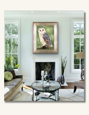 Fine Art Owl Print