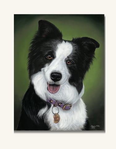 Realistic Dog Portrait